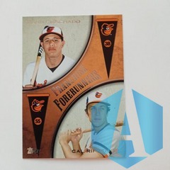 2013 Topps Franchise Forerunners Cal Ripken Jr. / Manny Machado #FF-3